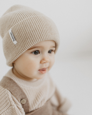 Alternative view of MERINO BEANIE <br>0–6 MONATE (1–3 Jahre)