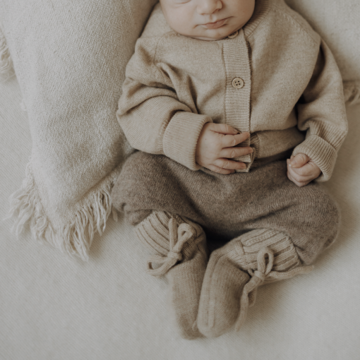 benuu® Baby Booties aus Merinowolle – Mitwachsende Babyschuhe (0–12 Monate) – Bild 6