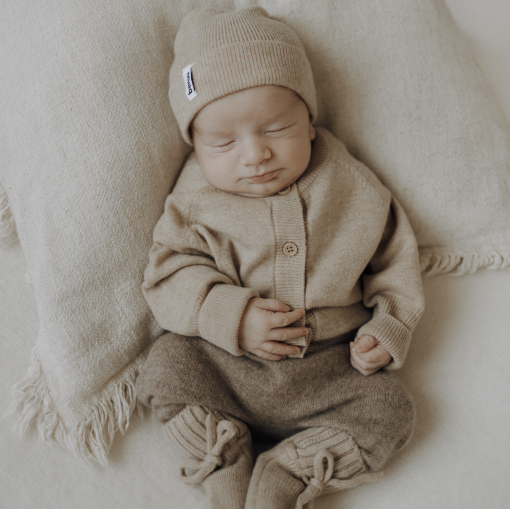 benuu® Baby Cardigan aus Merinowolle – Strickjacke für Babys (0–12 Monate) – Bild 10