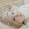 Baby Mütze Merinowolle beige – benuu Beanie für Kleinkinder 1–3 Jahre