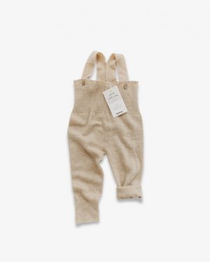 MERINO LATZHOSE CAPPU <br> 3–18 MONATE