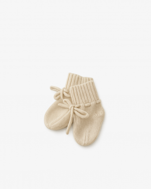 MERINO BOOTIES CAPPU<br> (0–12 MONATE)